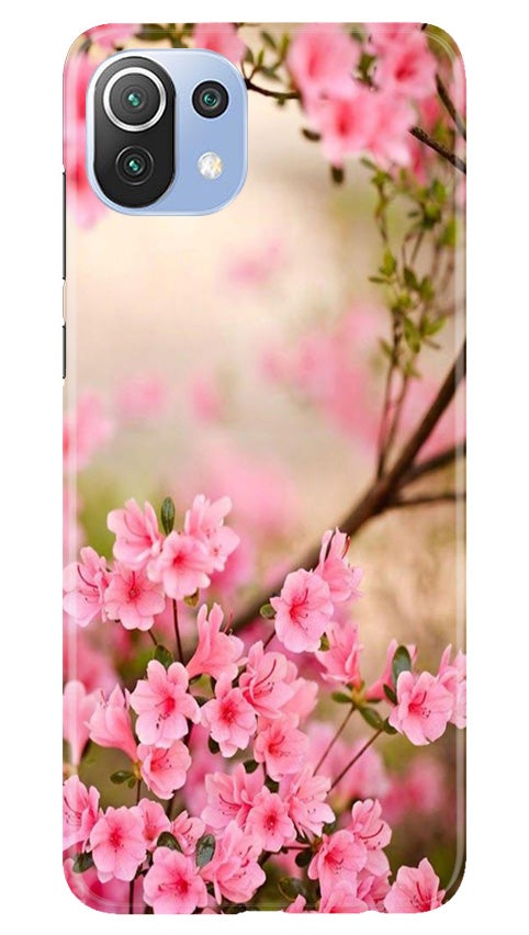 Pink flowers Case for Mi 11 5G