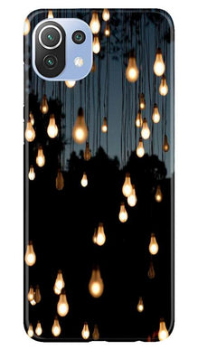Party Bulb Mobile Back Case for Mi 11 Lite 5G  (Design - 72)