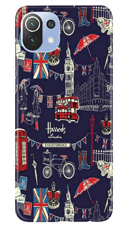 Love London Case for Mi 11 Lite 5G 