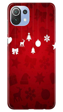 Christmas Mobile Back Case for Mi 11 Lite 5G  (Design - 78)
