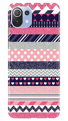 Pattern3 Mobile Back Case for Mi 11 Lite 5G  (Design - 90)