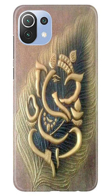 Lord Ganesha Mobile Back Case for Mi 11 Lite 5G  (Design - 100)