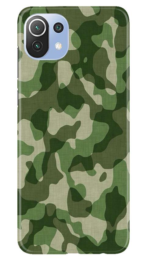 Army Camouflage Case for Mi 11 Lite 5G   (Design - 106)