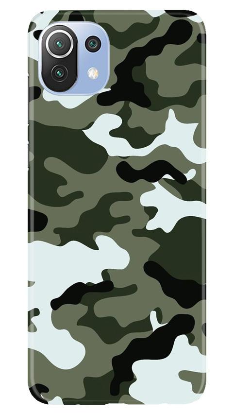 Army Camouflage Case for Mi 11 Lite 5G   (Design - 108)