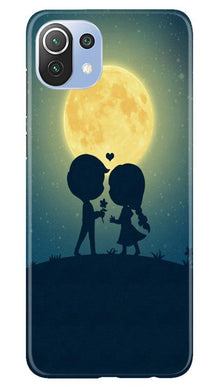 Love Couple Mobile Back Case for Mi 11 Lite 5G   (Design - 109)