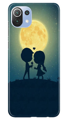 Love Couple Mobile Back Case for Mi 11 5G  (Design - 109)