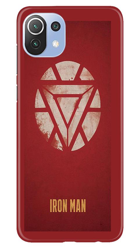 Iron Man Superhero Case for Mi 11 Lite 5G   (Design - 115)