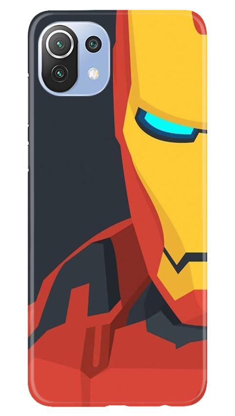 Iron Man Superhero Case for Mi 11 Lite 5G   (Design - 120)