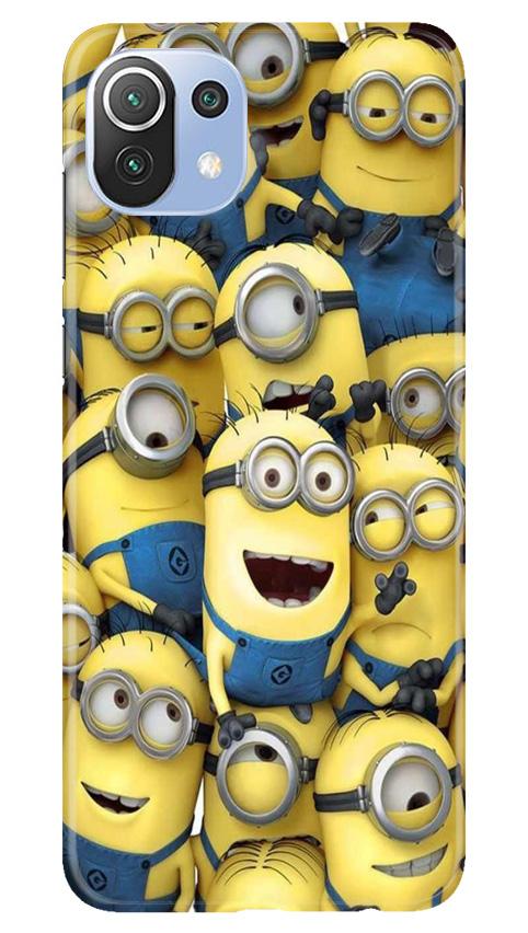 Minions Case for Mi 11 Lite 5G   (Design - 127)