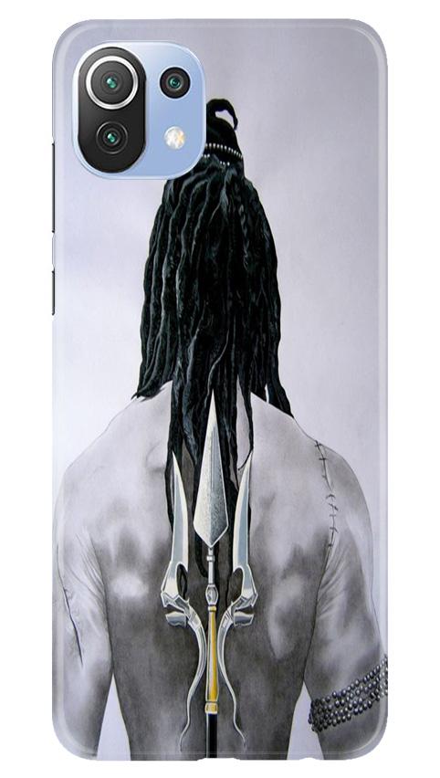 Lord Shiva Case for Mi 11 Lite 5G   (Design - 135)