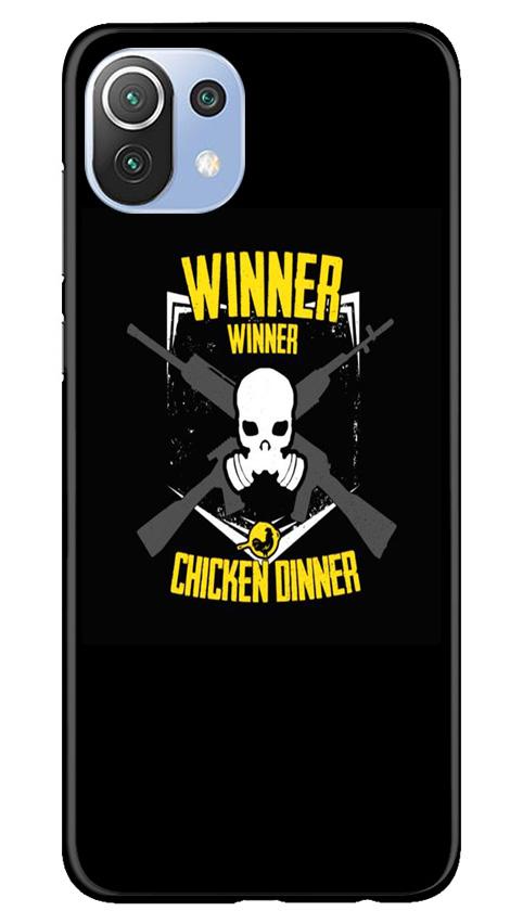 Winner Winner Chicken Dinner Case for Mi 11 Lite 5G   (Design - 178)