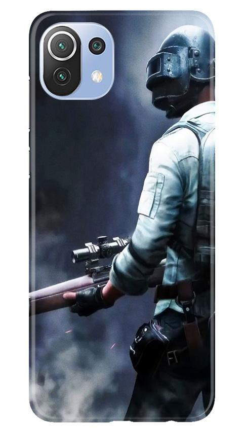 Pubg Case for Mi 11 Lite 5G   (Design - 179)
