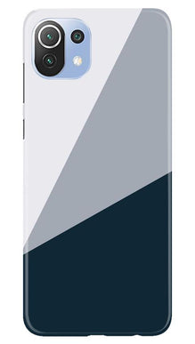 Blue Shade Mobile Back Case for Mi 11 Lite 5G  (Design - 182)