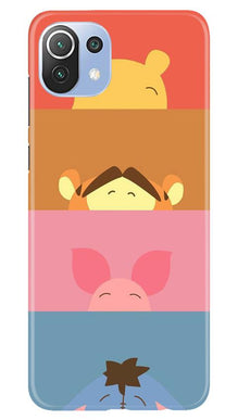 Cartoon Mobile Back Case for Mi 11 Lite 5G  (Design - 183)
