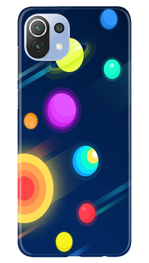 Solar Planet Case for Mi 11 Lite 5G  (Design - 197)