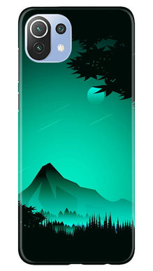 Moon Mountain Mobile Back Case for Mi 11 5G (Design - 204)
