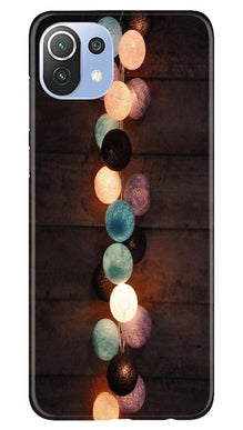 Party Lights Mobile Back Case for Mi 11 5G (Design - 209)