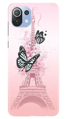 Eiffel Tower Mobile Back Case for Mi 11 Lite 5G  (Design - 211)