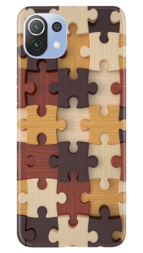 Puzzle Pattern Case for Mi 11 5G (Design No. 217)