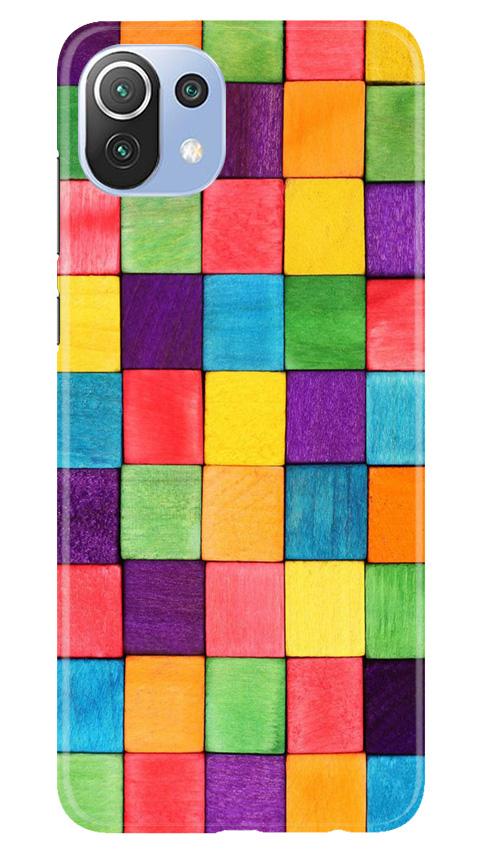 Colorful Square Case for Mi 11 Lite 5G  (Design No. 218)