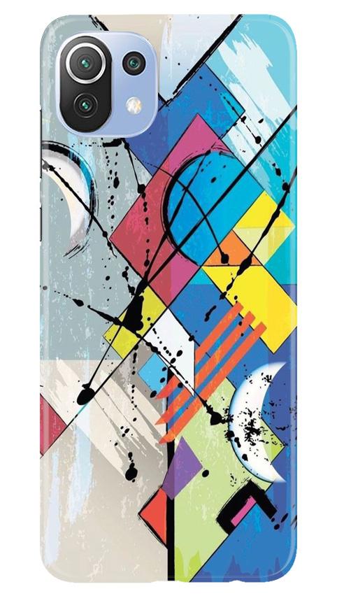Modern Art Case for Mi 11 Lite 5G  (Design No. 235)