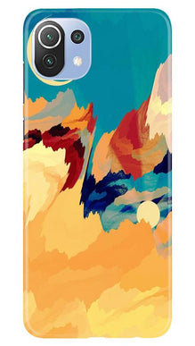 Modern Art Mobile Back Case for Mi 11 Lite 5G  (Design - 236)