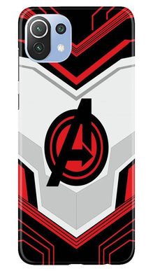 Avengers2 Mobile Back Case for Mi 11 Lite 5G  (Design - 255)
