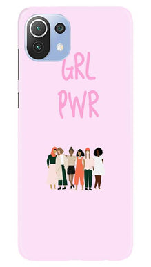 Girl Power Mobile Back Case for Mi 11 Lite 5G  (Design - 267)