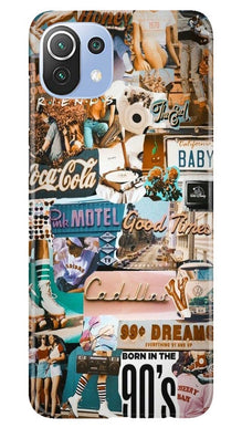 Vintage Design Mobile Back Case for Mi 11 5G (Design - 284)