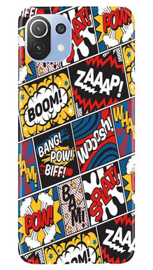 Boom Mobile Back Case for Mi 11 Lite 5G (Design - 302)