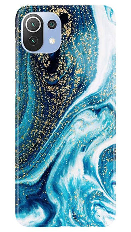 Marble Texture Mobile Back Case for Mi 11 Lite 5G (Design - 308)