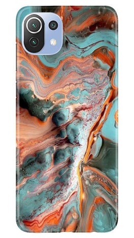 Marble Texture Mobile Back Case for Mi 11 Lite 5G (Design - 309)