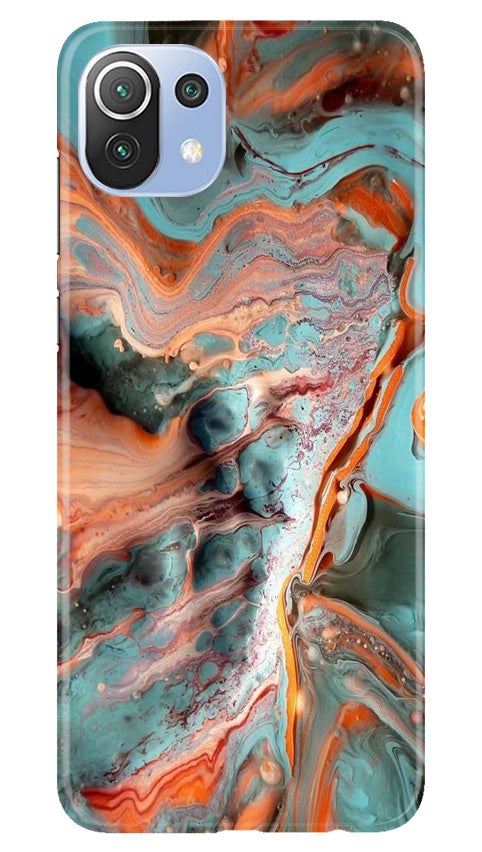 Marble Texture Mobile Back Case for Mi 11 5G(Design - 309)