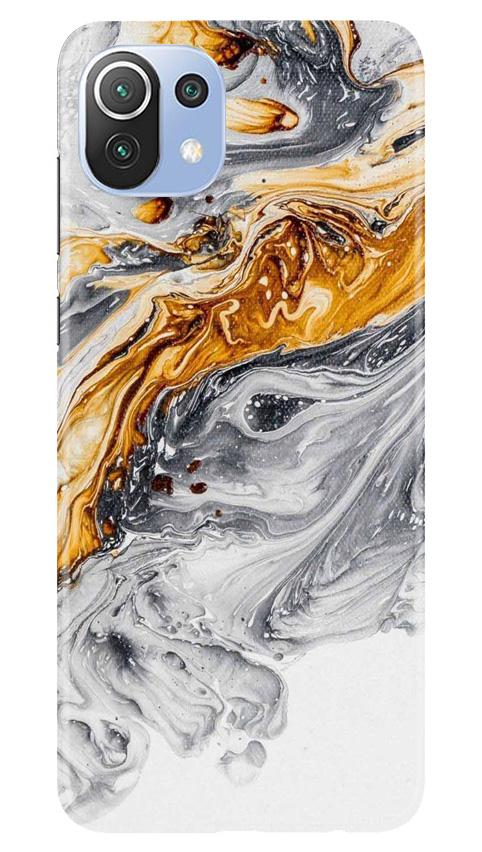 Marble Texture Mobile Back Case for Mi 11 Lite 5G (Design - 310)