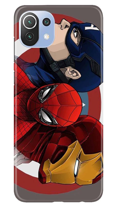 Superhero Mobile Back Case for Mi 11 Lite 5G (Design - 311)