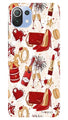 Girlish Mobile Back Case for Mi 11 5G(Design - 312)