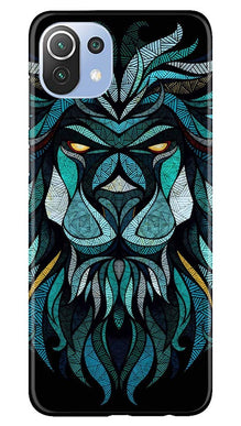Lion Mobile Back Case for Mi 11 5G(Design - 314)