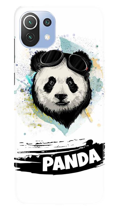Panda Mobile Back Case for Mi 11 Lite 5G (Design - 319)
