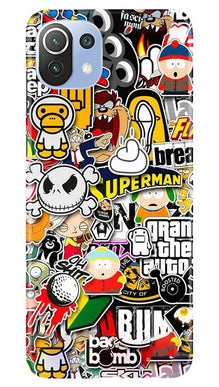 Designer Mobile Back Case for Mi 11 Lite 5G (Design - 320)