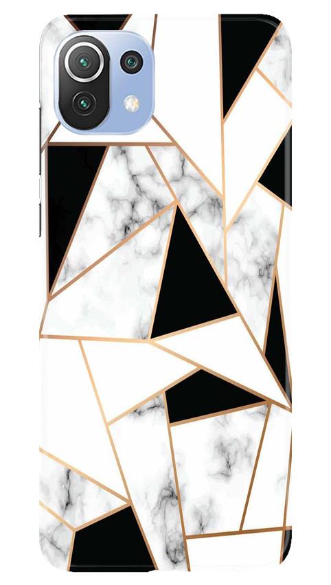 Marble Texture Mobile Back Case for Mi 11 Lite 5G (Design - 322)