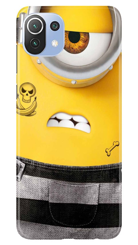 Minion Mobile Back Case for Mi 11 5G(Design - 324)
