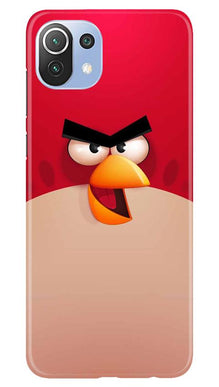 Angry Bird Red Mobile Back Case for Mi 11 Lite 5G (Design - 325)