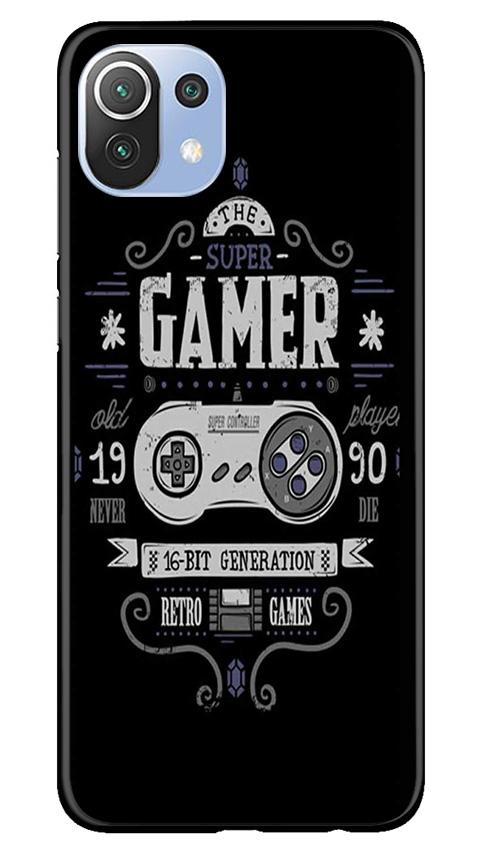 Gamer Mobile Back Case for Mi 11 Lite 5G (Design - 330)