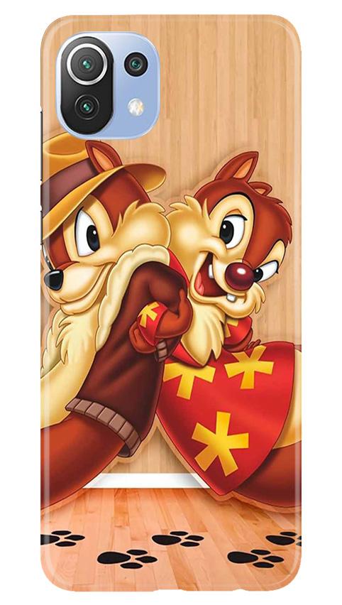 Chip n Dale Mobile Back Case for Mi 11 Lite 5G (Design - 335)