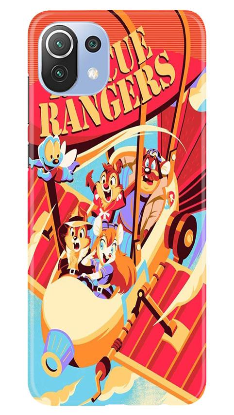 Rescue Rangers Mobile Back Case for Mi 11 Lite 5G (Design - 341)