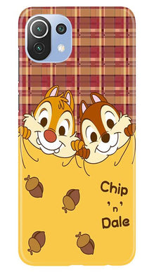 Chip n Dale Mobile Back Case for Mi 11 Lite 5G (Design - 342)