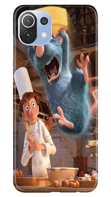 Ratatouille Mobile Back Case for Mi 11 Lite 5G (Design - 347)