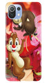 Chip n Dale Mobile Back Case for Mi 11 Lite 5G (Design - 349)