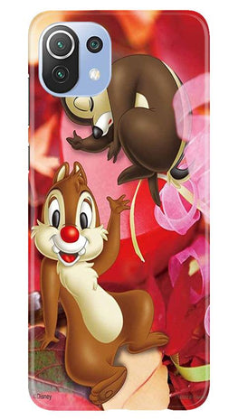 Chip n Dale Mobile Back Case for Mi 11 Lite 5G (Design - 349)