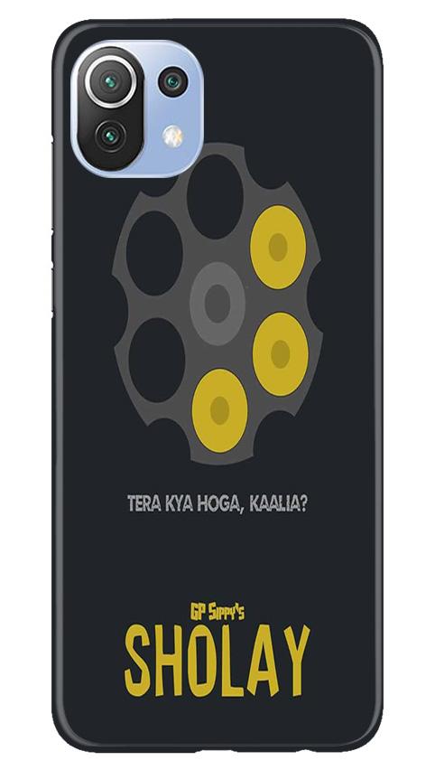 Sholay Mobile Back Case for Mi 11 Lite 5G (Design - 356)